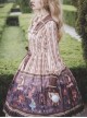 Alice Dark Forest Series OP Printing Classic Lolita Long Sleeve Dress