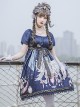 Distant Bells Series OP High Waist Classic Lolita Short Sleeve Dress