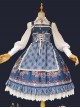 Little Red Riding Hood Series Fairy Tale Printing Sweet Lolita Sling Dress