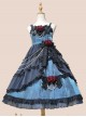 Deep-Sea Mermaid Series JSK Elegant Classic Lolita Sling Dress