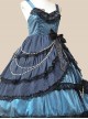 Deep-Sea Mermaid Series JSK Elegant Classic Lolita Sling Dress