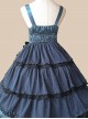 Deep-Sea Mermaid Series JSK Elegant Classic Lolita Sling Dress