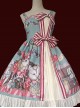 Hamster's Gift Series JSK Printing Bowknot Sweet Lolita Sling Dress