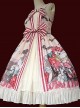 Hamster's Gift Series JSK Printing Bowknot Sweet Lolita Sling Dress