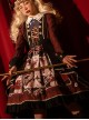 Puppy Band Series Gorgeous Palace Style School Lolita Long Sleeve Dress