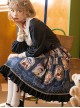 Bear Gallery Series Cute Printing School Lolita Top And Skirt Set