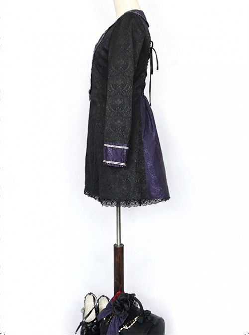 Beauty The Rose Lolita Purple Windbreaker