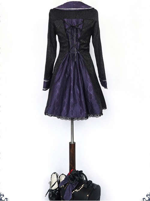 Beauty The Rose Lolita Purple Windbreaker