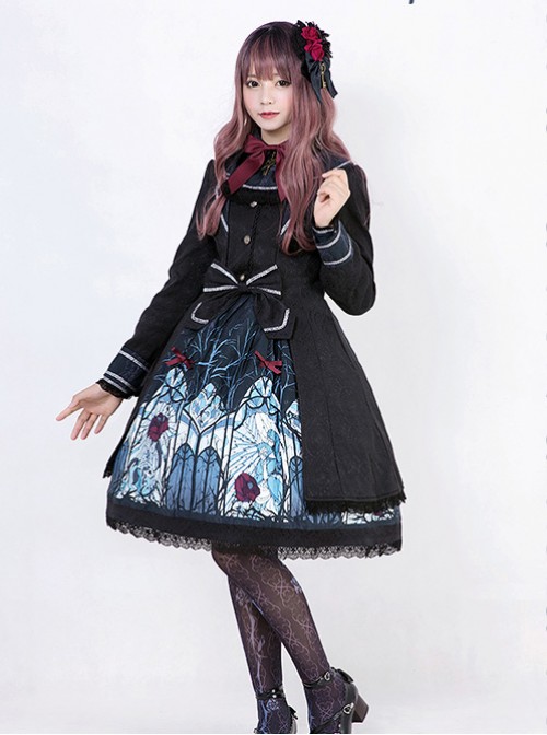 Beauty The Rose Lolita Cinerous Windbreaker