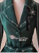 Lolita Dark Green The Mass Of Winter Embroidery Overcoat