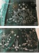 Lolita Dark Green The Mass Of Winter Embroidery Overcoat