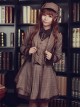 Beck Street's Dense Fog Series Khaki Detective Style Lolita Female Coat