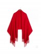 Pure Wool Pure Color Long Dual-use Scarf Shawl