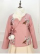 Chinese Style Retro Plum Blossom Embroidery Lolita Coat