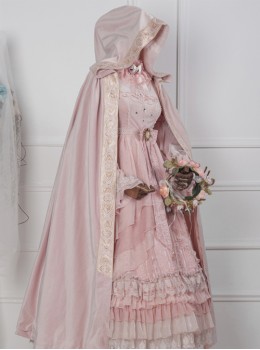 Velvet Pure Color Classic Lolita Cloak