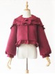 Cute Little Puff Series Classic Lolita Short Style Coat