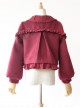 Cute Little Puff Series Classic Lolita Short Style Coat