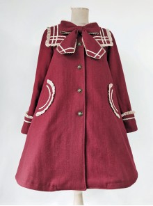 Bowknot Navy Collar School Lolita Coat