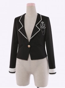 British Style Slim Suit Lolita Coat