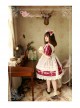 Magic Tea Party Flower Fairy Series Lace White Voile Lolita Little Apron