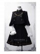 Uniform Style Velvet Lolita Suit Of Skirt And Cloak