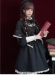 Black Chapel Retro Style Gothic Lolita Shawl