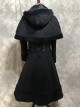 Classic Lolita Lapel Long Style Coat With Cloak