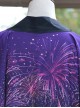 Sakura Fireworks Improved Kimono Yukata Lolita Coat