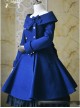 Winter Polychromatic Optional Wool Double-breasted Lolita Coat