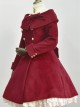 Winter Polychromatic Optional Wool Double-breasted Lolita Coat