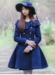 Winter Polychromatic Optional Wool Double-breasted Lolita Coat