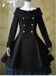 Winter Polychromatic Optional Wool Double-breasted Lolita Coat