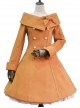 Winter Polychromatic Optional Wool Double-breasted Lolita Coat