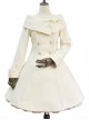 Winter Polychromatic Optional Wool Double-breasted Lolita Coat