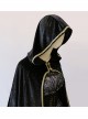 Meteorite Magic Gothic Lolita Bronzing Black Cloak