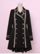 Black Military Uniform Style Lolita Coat