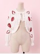 Cute Strawberry Sweet Lolita Knit Cardigan