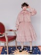 Pure Color Velvet Bowknot Lolita Loose Short Coat