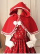 Little Red Riding Hood Series Retro Cute Classic Lolita Cloak