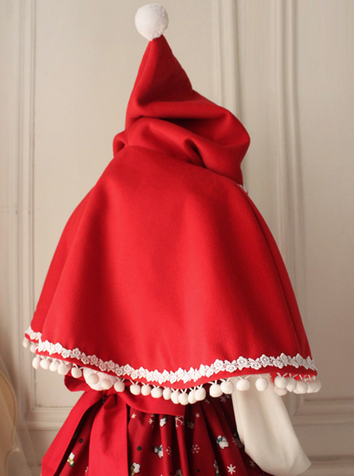 Little Red Riding Hood Series Retro Cute Classic Lolita Cloak