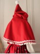 Little Red Riding Hood Series Retro Cute Classic Lolita Cloak