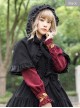 Danube Lovers Series Ruffle Pure Color Classic Lolita Cloak