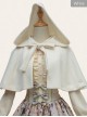 Pure Color Concise Retro Classic Lolita Cloak