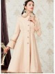 Retro Elegance Doll Collar Classic Lolita Khaki Single Breasted Woolen Coat