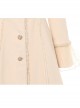 Retro Elegance Doll Collar Classic Lolita Khaki Single Breasted Woolen Coat