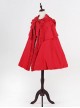 Little Red Riding Hood Series Gothic Lolita Hooded Short Cloak