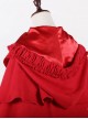 Little Red Riding Hood Series Gothic Lolita Hooded Short Cloak