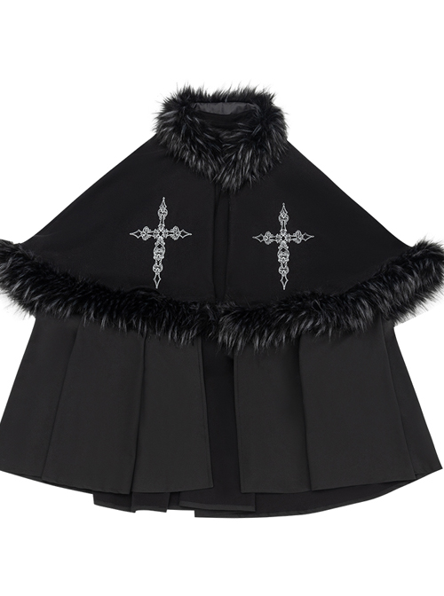 Assassinate Dawn Series Autumn Winter Thick Cloak Retro Military Style Gothic Lolita Long Warm Coat