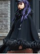 Assassinate Dawn Series Autumn Winter Thick Cloak Retro Military Style Gothic Lolita Long Warm Coat