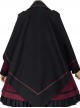 The Battle Of The Jedi Series Military Style Lolita Autumn Winter Black Cloak